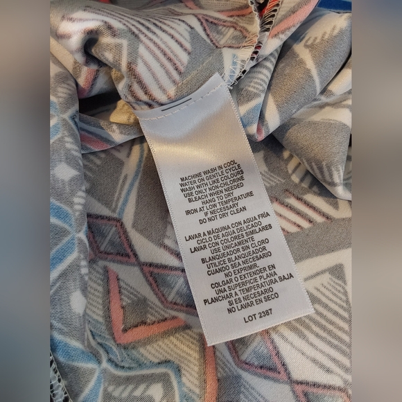 Mario Serrani Italy Geometric Print Sheath Dress - Picture 10 of 13